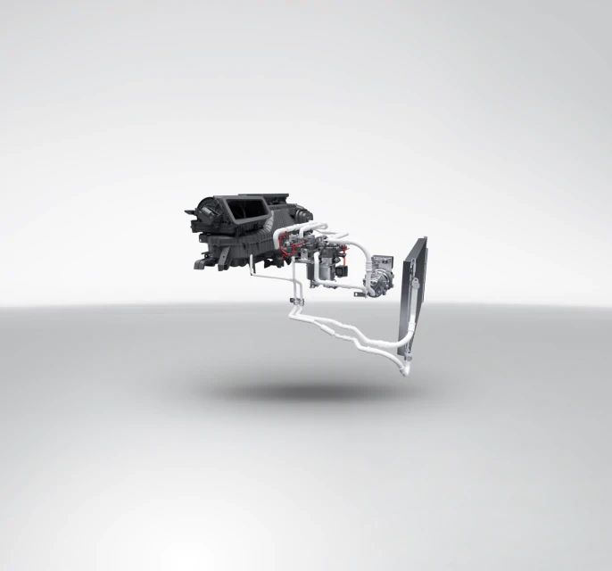 Nagy hatásfokú hőszivattyú rendszer alapfelszereltségként